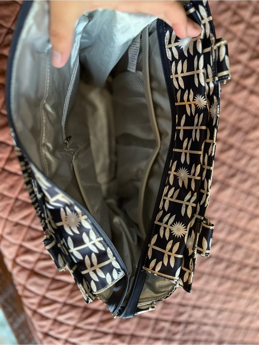 JuJuBe Be Classy diaper bag in the 